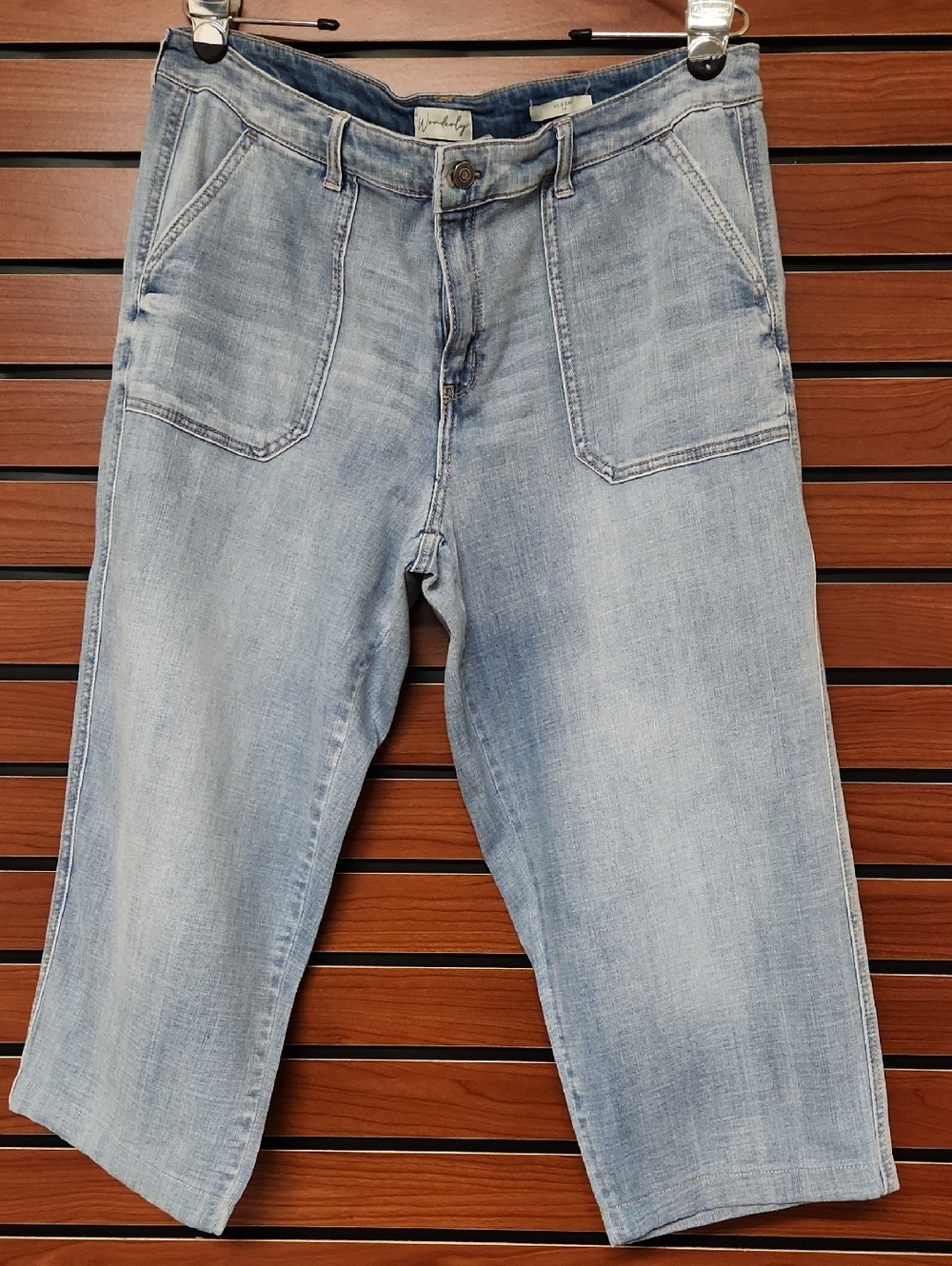 Wonderly Light Blue Denim Jogger-Style Women's Jeans